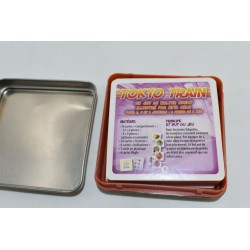 Tokyo Train Edition Cocktail Games jeu de poche jeux de société boite métal cartes