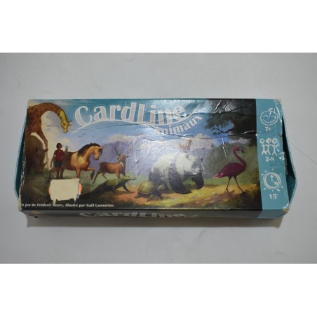 Cardline Animaux Edition Asmodee Bombyx jeu de société jeux cartes chronologie timeline