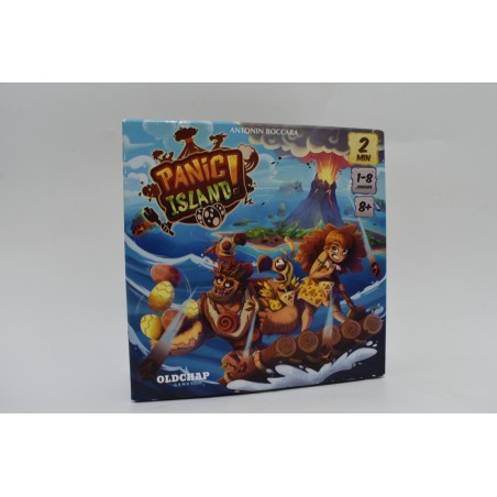 Panic Island Edition Oldchap Games jeu de société jeux de cartes dés coopératif ile