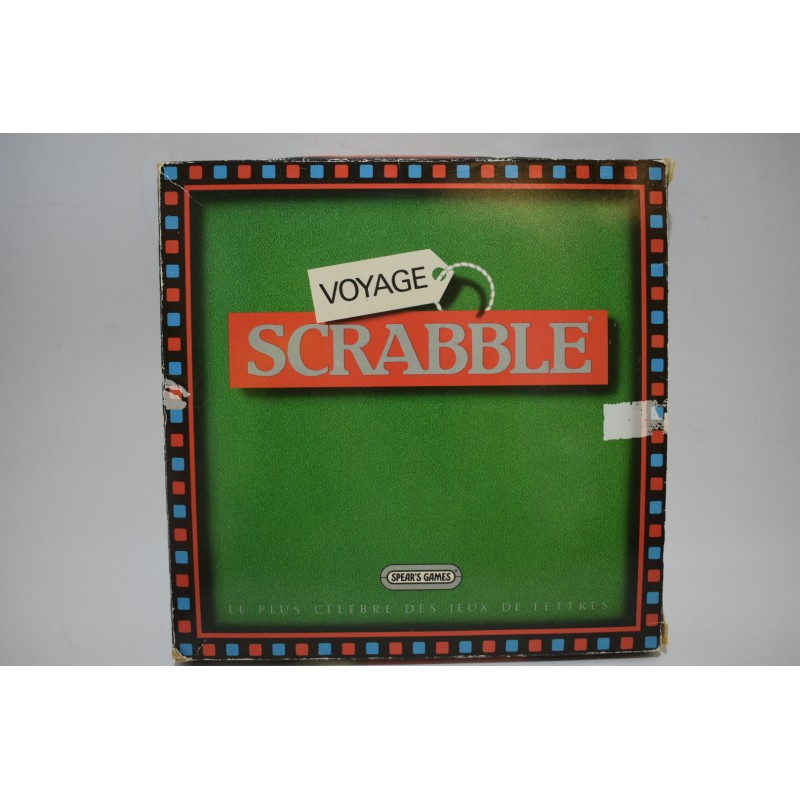 Scrabble Voyage Edition Habourdin jeu de société compétition duplicate vintage luxe prestige spear's game