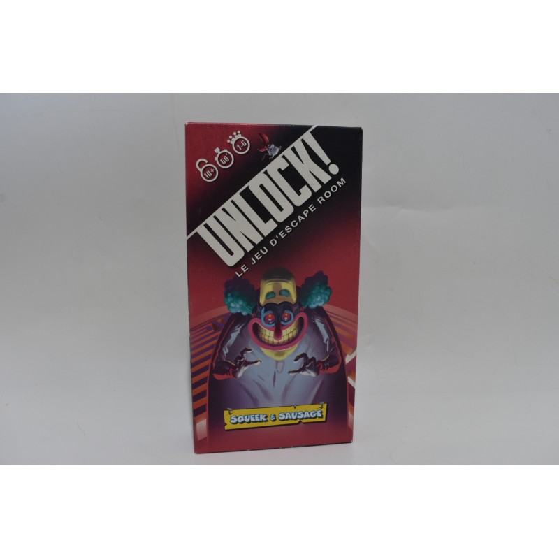 Unlock ! Le jeu d'escape room Squeek & Sausage Edition Space Cowboys jeu de société jeux game