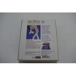 Mes Lettres Montessori Edition Nathan jeu de société jeux lettres cartes