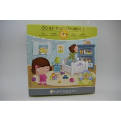 Ou est mon doudou ? Edition oxybul jeu de société eveil jeux zoé yateka