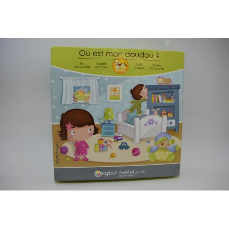 Ou est mon doudou ? Edition oxybul jeu de société eveil jeux zoé yateka