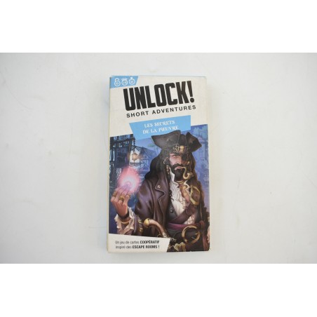 Unlock ! Short Adventures Les secrets de la pieuvre jeu de cartes coopération jeux de société