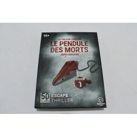 Le pendule des morts Episode 1 Escape Thriller 50 clues Blackrock Games