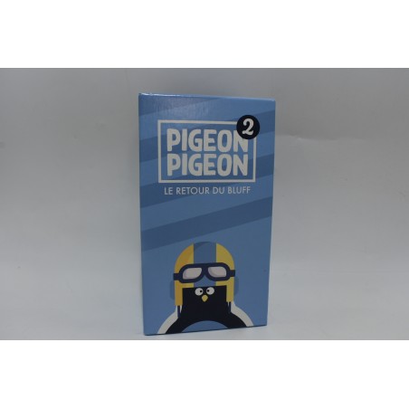 Pigeon Pigeon 2 le retour du bluff interieur neuf jeu de société jeux rapidité imagination