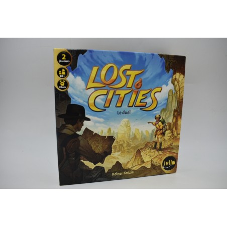 Lost Cities Le duel Edition Iello Kosmos jeu de société jeux cartes