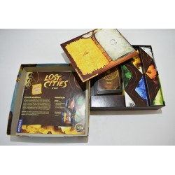 Lost Cities Le duel Edition Iello Kosmos jeu de société jeux cartes