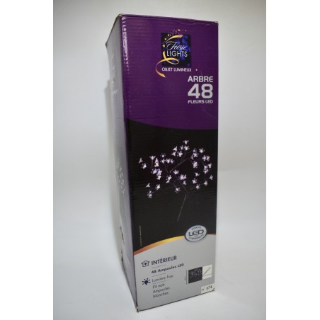 Féerie Lights objet lumineux arbre 48 fleurs led maison déco lampe lumière