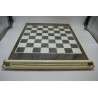 Très Grand plateau jeu d'échecs Echiquier jeux échec bois et marbre case 5 x 5