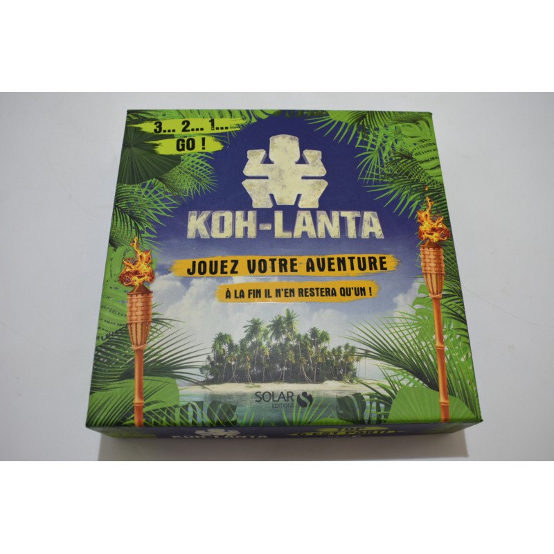 Koh Lanta Jouez votre aventure Editions Solar jeu de société escape jeux iles