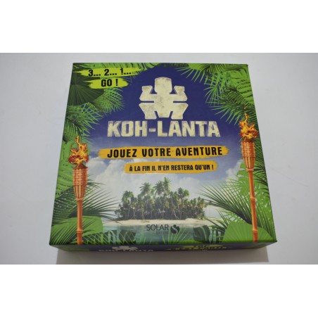 Koh Lanta Jouez votre aventure Editions Solar jeu de société escape jeux iles