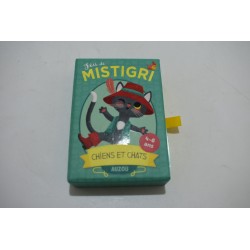 Jeu de Mistigri Editions chiens et chats auzou jeux de société jouet