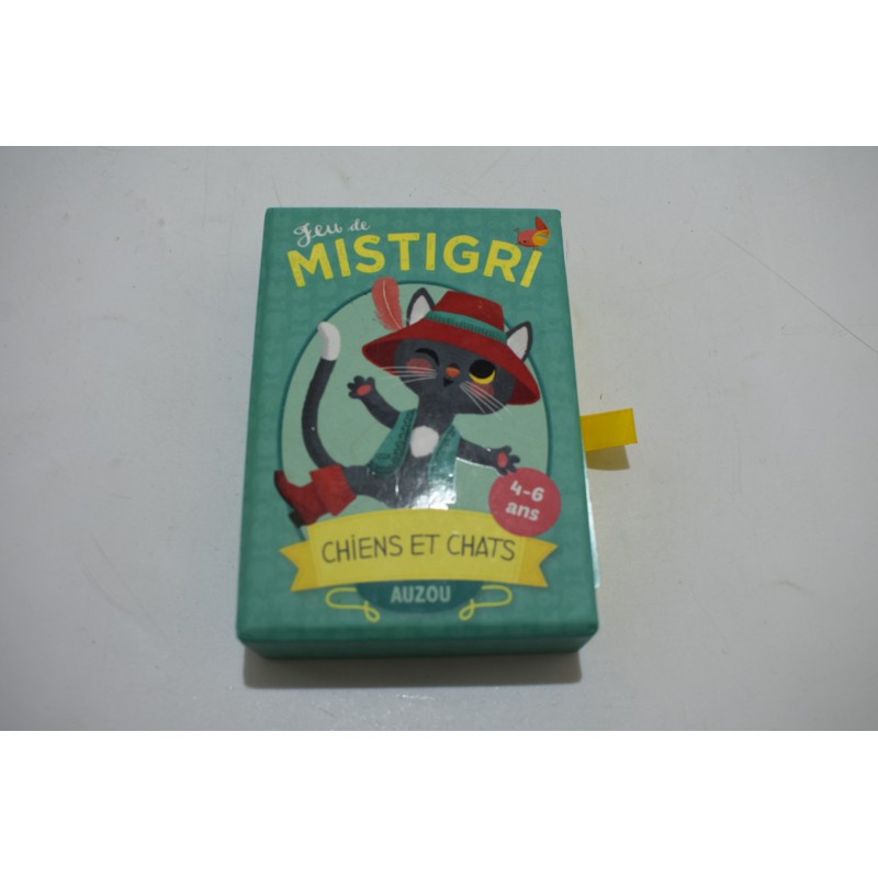 Jeu de Mistigri Editions chiens et chats auzou jeux de société jouet