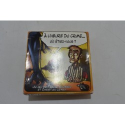 A l'heure du crime ou etiez vous ? Edition le scorpion masqué ferti jeu de société jeux