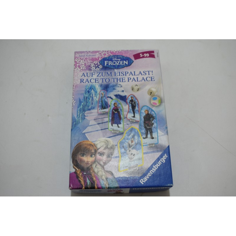 Disney Frozen Reine des neiges Edition Ravensburger Race to the palace course jeu de l'oie