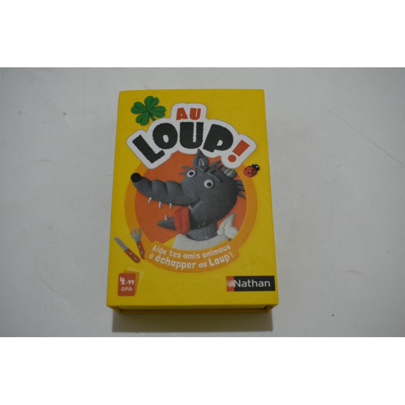 Au loup ! Nathan jeu de société jeux de cartes eveil educatif