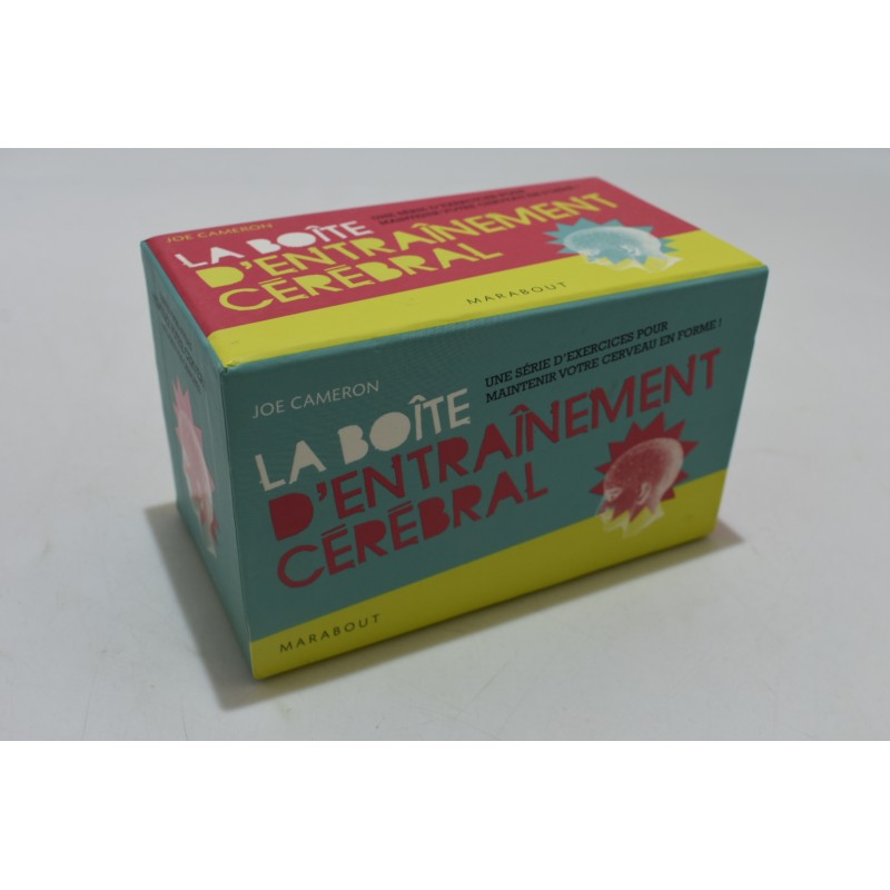 La boite d'entrainement cerebral Edition marabout jeu de société jeux cerveau en forme