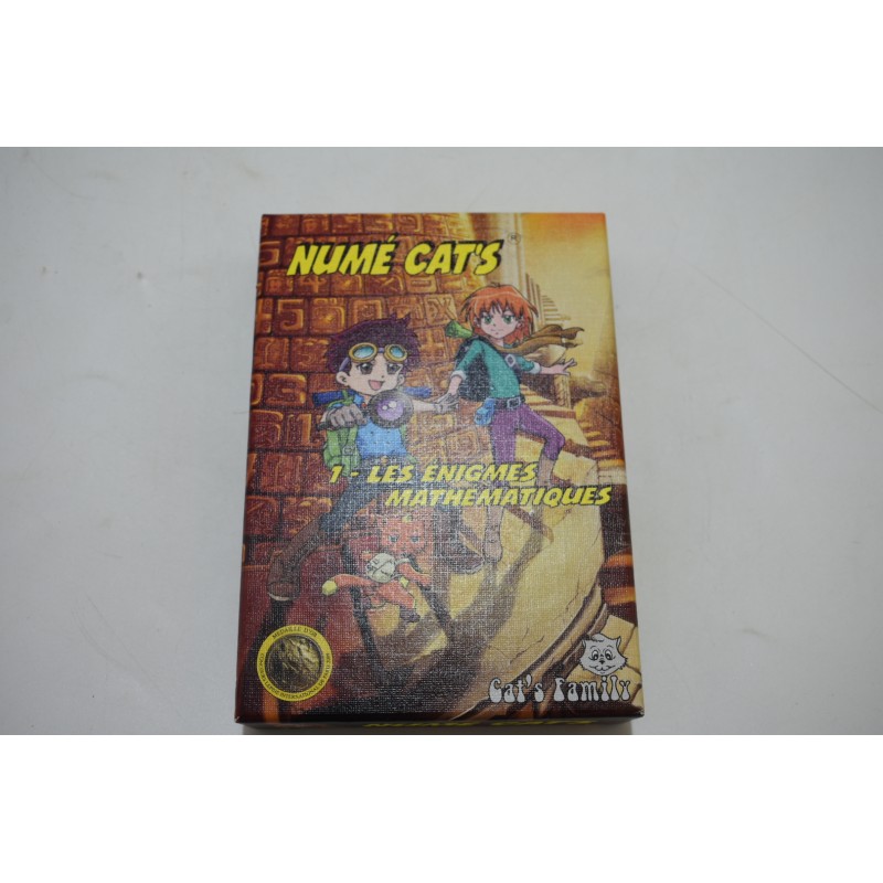 Numé Cat's Edition cats family jeu de société jeux cartes maths les énigmes mathématiques éducatif