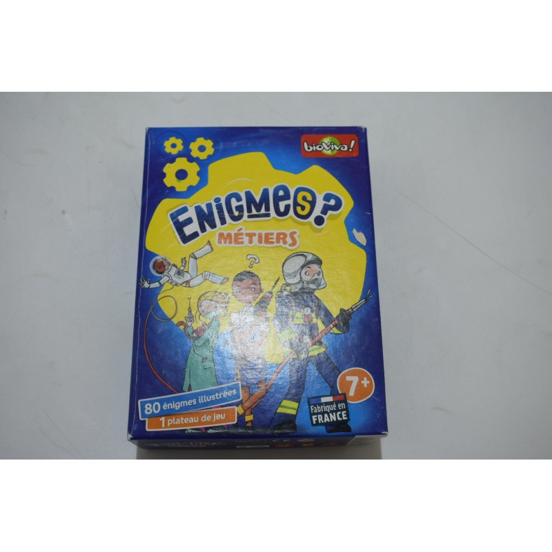 Bioviva ! Enigmes Edition Métiers Jeu de société jeux de cartes eveil educatif