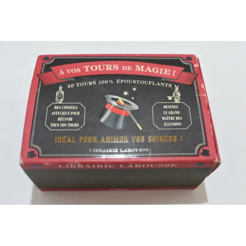 A vos tours de magie ! Edition Librairie Larousse jeu jouet tour soirées
