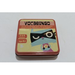 Vocadingo jeu de vocabulaire CP au CM1 edition Cocktail games jeux de société dida cool mots