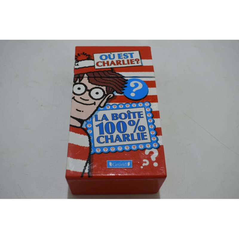 Ou est charlie La boite 100% charlie Edition Grund jeux de société jeu