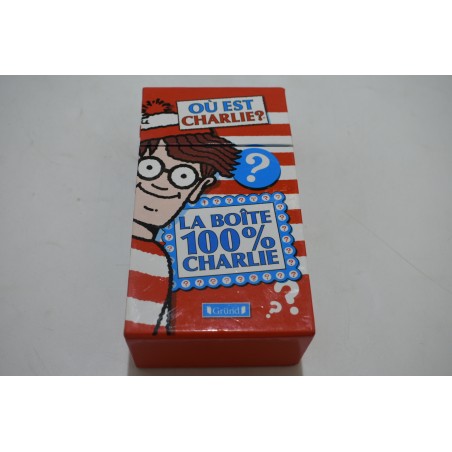 Ou est charlie La boite 100% charlie Edition Grund jeux de société jeu