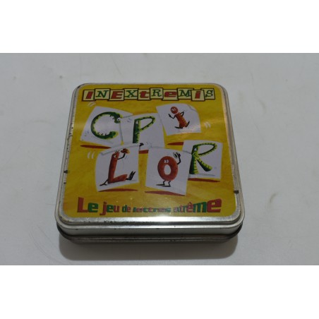 Inextremis le jeu de lettres de l'extreme jeu de société jeux de cartes interlude jeu de poche
