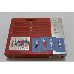 Sardines Edition Djeco jeu de société jeux cartes observation mémoire