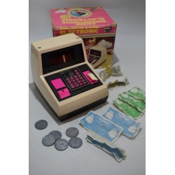 Vintage Caisse enregistreuse electronic Edition Mob jeu jouet electronique superjouet