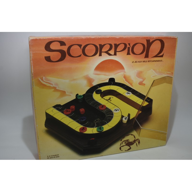 Scorpion Edition Habourdin jeu de société jeux aux milles retournements