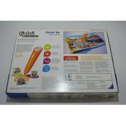 Tiptoi Starter Set stylo + livre je découvre la ferme oid Ravensburger Tip Toi systeme educatif  jeux puzzles livres