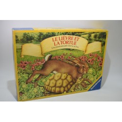 Le lièvre et la tortue 1978 Edition Ravensburger jeu de société jeux course au but carlit