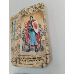 Le Tarot Des Templiers Éditions De Vecchi Coffret TEMPLIER jeu Jeux De Cartes