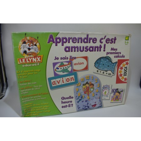 Le petit Lynx Educatif Apprendre en s'amusant jeu de société jeux mes premiers calculs éveil