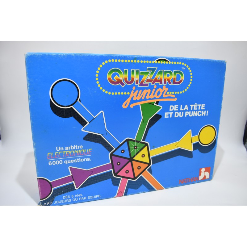 Quizzard Edition Junior jeu de société électronique jeux Nathan