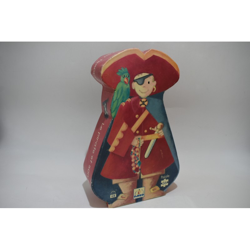 Djeco Le Pirate Et Son Trésor Puzzle 36 Puzzles Jeux jeu De Société