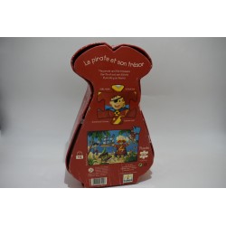 Djeco Le Pirate Et Son Trésor Puzzle 36 Puzzles Jeux jeu De Société
