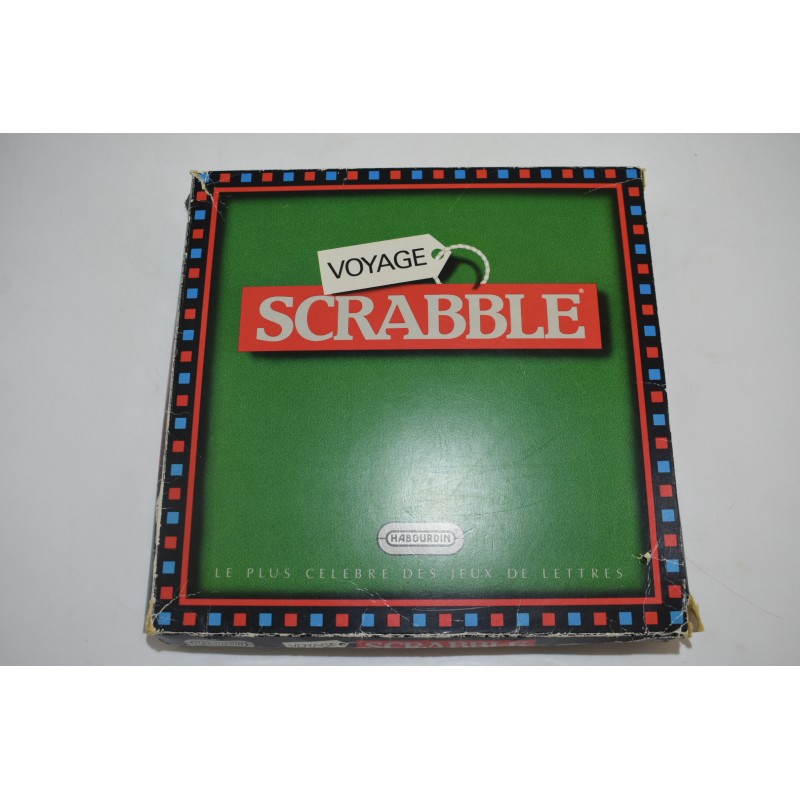 Scrabble Voyage Edition Habourdin jeu de société compétition duplicate vintage luxe spear's game prestige