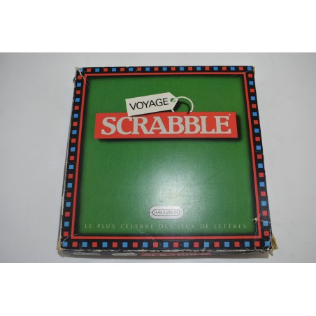 Scrabble Voyage Edition Habourdin jeu de société compétition duplicate vintage luxe spear's game prestige