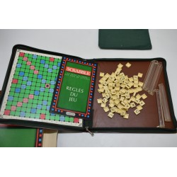 Scrabble Voyage Edition Habourdin jeu de société compétition duplicate vintage luxe spear's game prestige