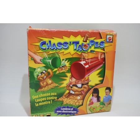 Chass'taupes le jeu électronique jeux de société famille chasses taupe