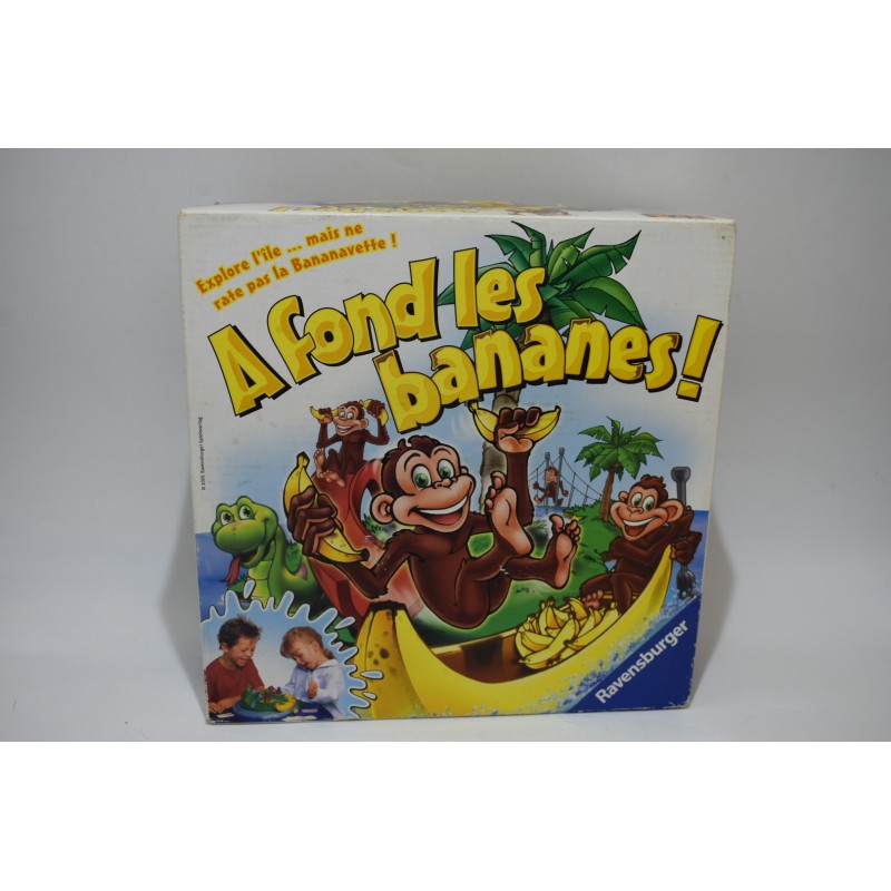 A fond les bananes ! Ravensburger 2005 Jeu de société Sos Ouistiti Jeux 3d
