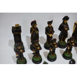 Grand jeu d'Echecs Signé Nigri Napoléon Et Joséphine jeux échec pions pièces