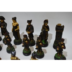 Grand jeu d'Echecs Signé Nigri Napoléon Et Joséphine jeux échec pions pièces