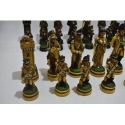 Grand jeu d'Echecs Signé Nigri Napoléon Et Joséphine jeux échec pions pièces