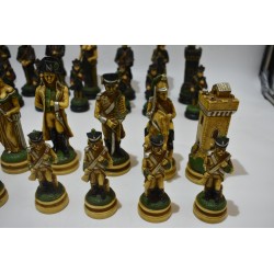 Grand jeu d'Echecs Signé Nigri Napoléon Et Joséphine jeux échec pions pièces