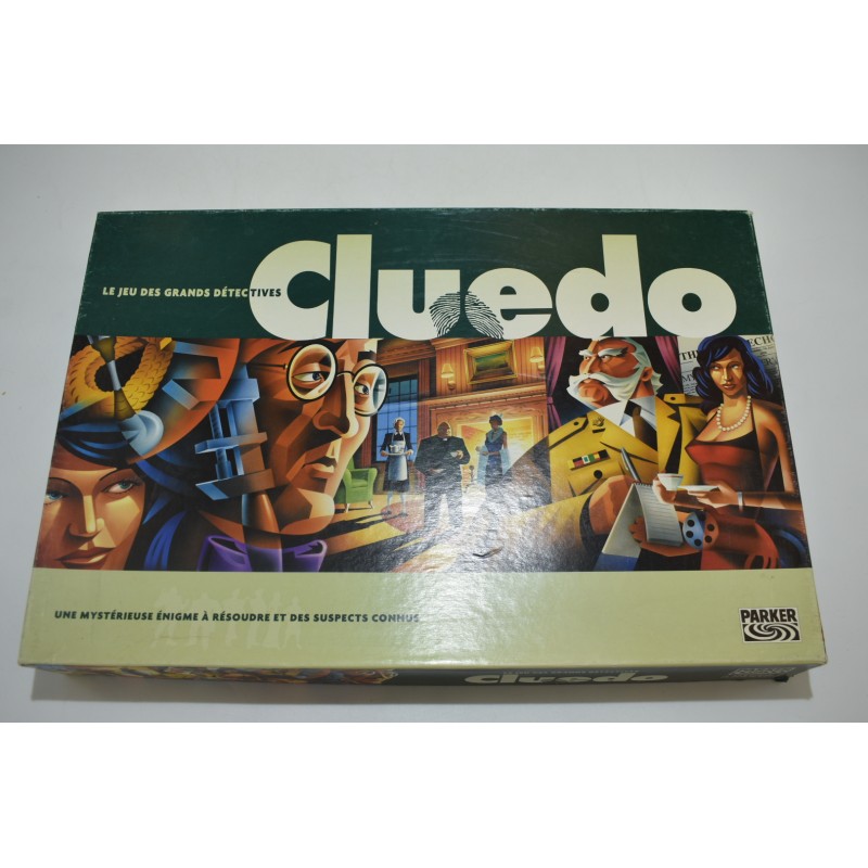 Cluedo jeux de société Le jeu des grands des grands détectives ! parker 2003